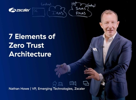 7 éléments de l’architecture Zero trust
